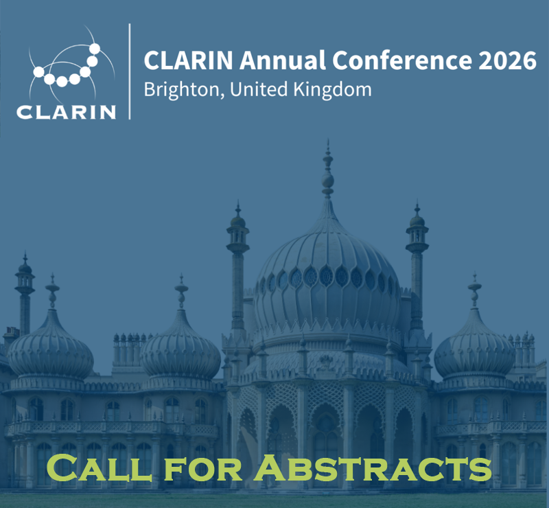CLARIN 2026 Call for Abstracts