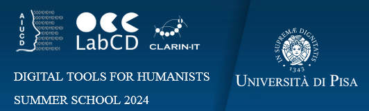 Digital Tools for Humanists Summer School 2024 - Logo