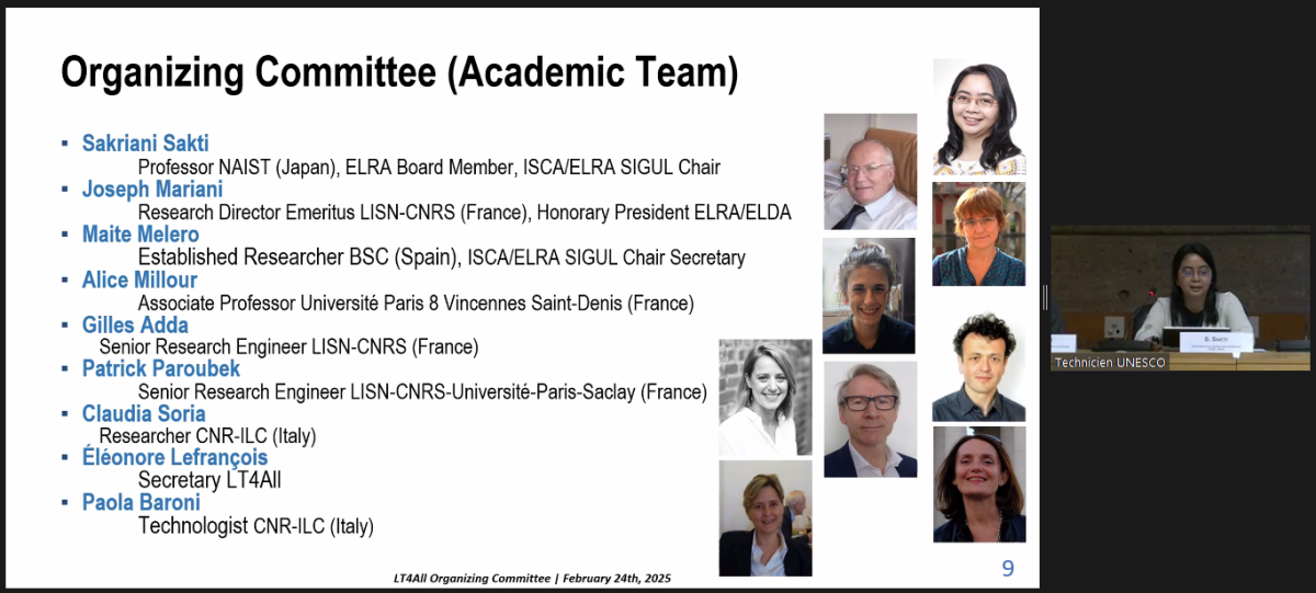 LT4All 2025 General Co-Chair - SS